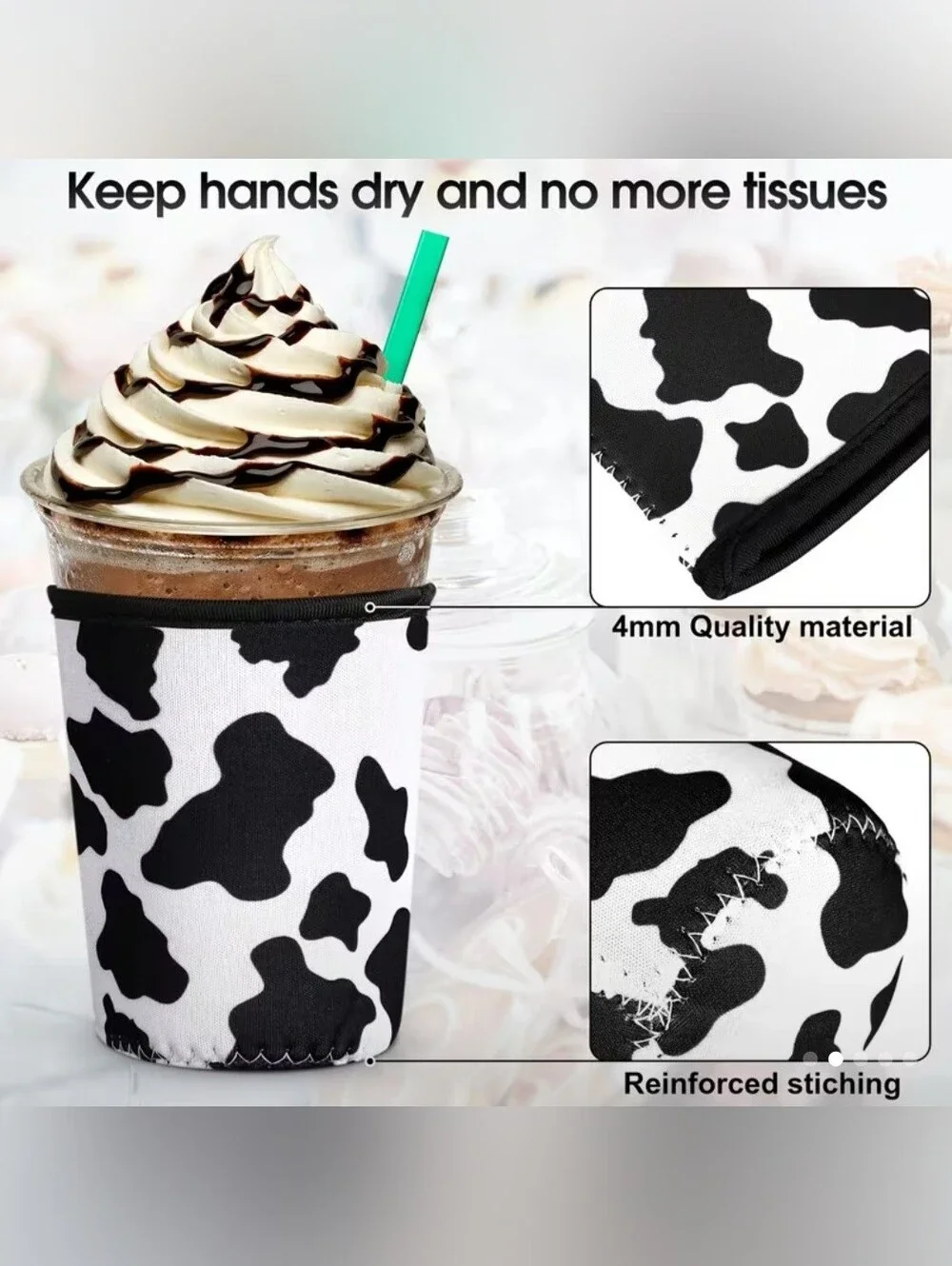 Insulated 32oz Drink Sleeve - You Get 4 Random Designs